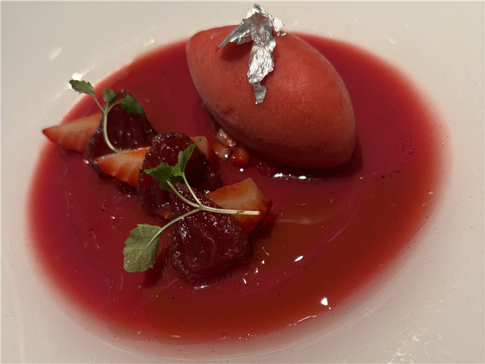 strawberry dessert